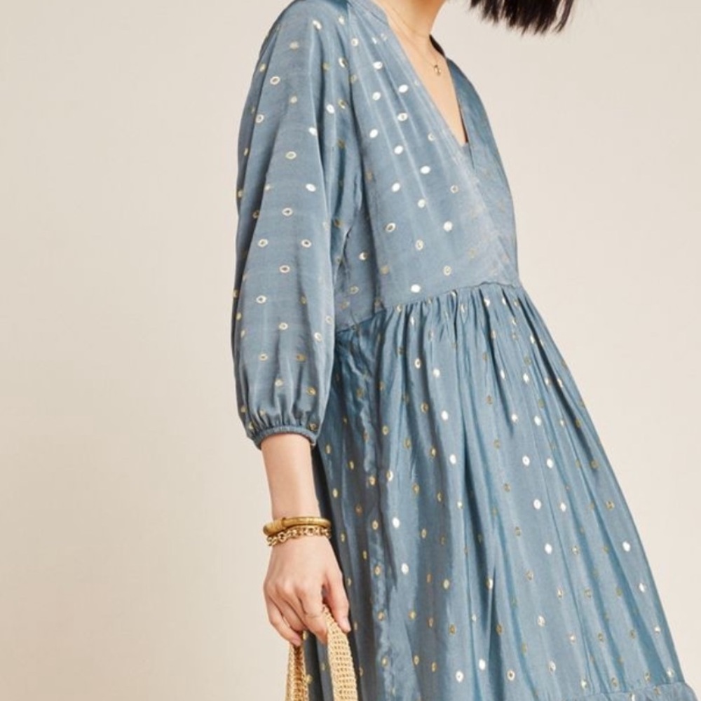 Anthropologie maxi dress